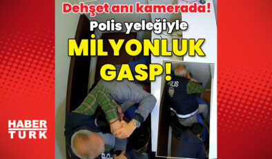 FECİ GASP | Son dakika haberi: Dehşet anı kamerada! Polis yeleğiyle milyonluk gasp!