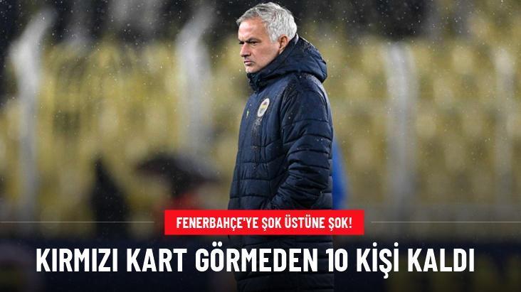 Kırmızı kart görmeden 10 kişi kaldı