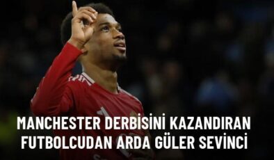 Manchester derbisini kazandıran futbolcudan Arda Güler sevinci