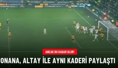 Onana, Altay ile aynı kaderi paylaştı