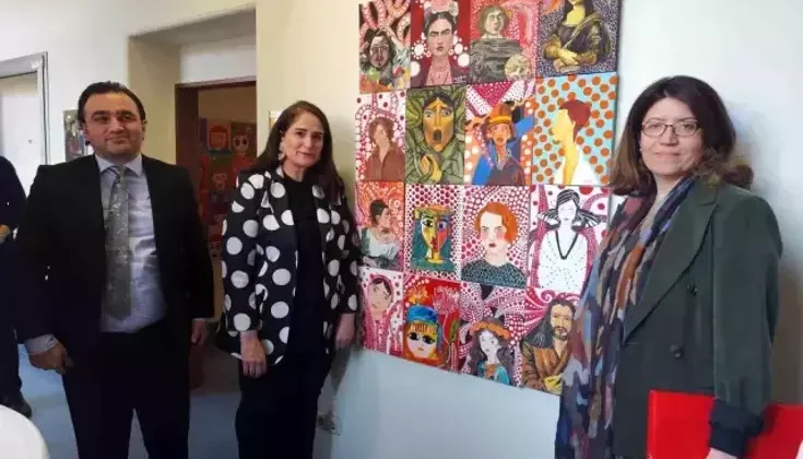 Bilecik Güzel Sanatlar Lisesi Öğrencileri, Japon Sanatçıdan İlham Alarak Uluslararası Sergide Yer Aldı