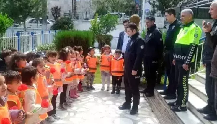 Anaokulu Öğrencileri Polis Haftası Kapsamında Emniyet Amirliği’ni Ziyaret Etti