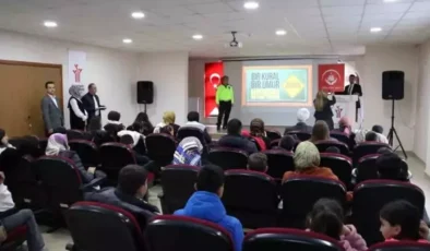 Erzurum’da ‘Minik Trafik Dedektifleri’ Etkinliği Düzenlendi